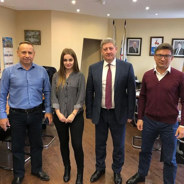 Рабочая встреча директора Госюрбюро Фомичева М.Н. с главой МСУ г. Кстово Чертковым Г.А.